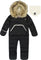 Deux par Deux Combinaison de neige une-pièce pour siège auto Snug - Bébé - Black
