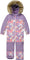 Deux par Deux Combinaison de neige Discover - Petite fille - Lilac Retro Flower Print
