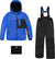 Deux par Deux Habit de neige deux pièces avec manteau contrasté Play - Grand garçon - Black