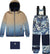 Deux par Deux Habit de neige deux pièces avec manteau Play dégradé Noir - Petit garçon - Blue Mountains