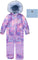 Deux par Deux Combinaison de neige Play Bleu Marin Flower  - Petite fille - Purple Geo