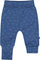 Deux par Deux Pantalon évolutif en coton biologique - Bébé garçon - Blue Leaf Print