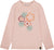 Deux par Deux T-shirt manches longues en coton biologique - Petite fille - Light Pink