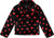 Deux par Deux Manteau court en fausse fourrure - Petite fille - Black - Red