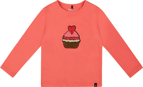 Deux par Deux T-shirt en coton biologique Dalmatien - Grande fille