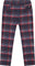 Deux par Deux Tregging en milano - Petite fille - Red - Navy Plaid