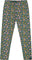 Deux par Deux Legging - Petite fille - Green Flower Print