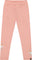 Deux par Deux Legging en coton biologique Rose et Coeurs - Petite fille - Dusty Pink
