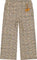 Deux par Deux Pantalon évasé en tweed - Petite fille - Beige - Black