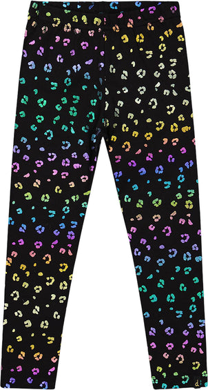 Deux par Deux Legging en jersey extensible Multicolore Leopard - Grande fille