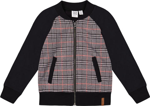 Deux par Deux Manteau zippé bi-matière - Grand garçon