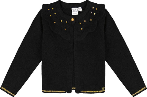 Deux par Deux Cardigan en tricot avec strass - Grande fille