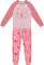 Deux par Deux Pyjama deux pièces en coton biologique - Petite fille - Pink Forest