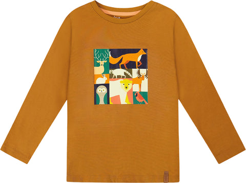 Deux par Deux T-shirt à manches longues en jersey de coton - Petit garçon