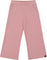Deux par Deux Pantalon évasé en tricot gaufré - Petite fille - Dusty Pink