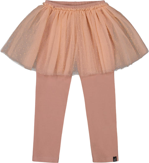 Deux par Deux Legging avec jupe en tulle - Bébé fille