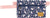 Deux par Deux Trousse à crayons double - Enfant - Navy Flower Print