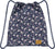 Deux par Deux Sac à cordon - Enfant - Navy Flower Print
