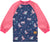 Deux par Deux Tablier scolaire - Enfant - Navy Unicorn Print