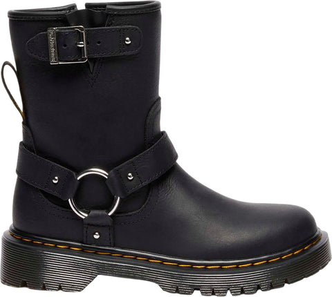Dr. Martens Bottes de moto en cuir Genaya - Jeune