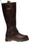 Dr. Martens Bottes à lacets Esmee - Unisexe - Dark Brown Crazy Horse
