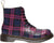 Dr. Martens Bottes à lacets 1460 Pascal Junior rose tartan - Jeune - Black - Multi