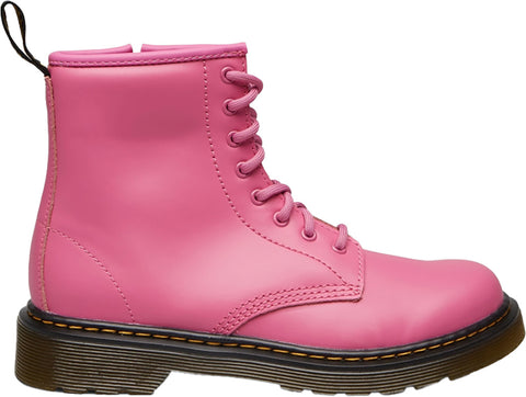 Dr. Martens Bottes à lacets en cuir verni 1460 - Grand Enfant