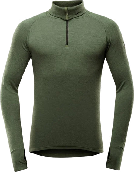 Devold T-shirt à col glissière Expedition Merino 235 - Homme