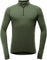 Devold T-shirt à col glissière Expedition Merino 235 - Homme - Forest