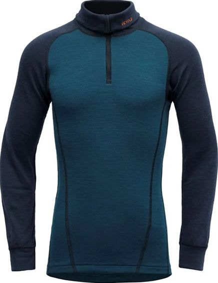 Devold T-shirt Duo Active Zip Neck - Jeune