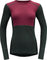 Devold T-shirt Lauparen Merino 190 - Femme - Beetroot - Woods - Ink