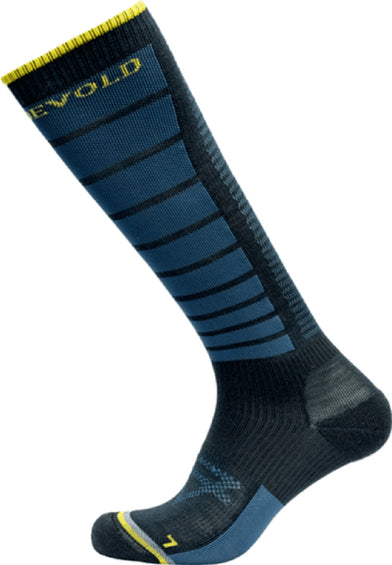 Devold Chaussettes de compression en laine mérinos Running - Unisexe