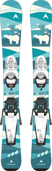 Dynastar Skis all-mountain My First Ski Team 4 avec fixations de ski GW B76 - Jeune