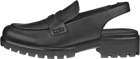 Ecco Souliers à bride arrière en cuir Modtray - Femme