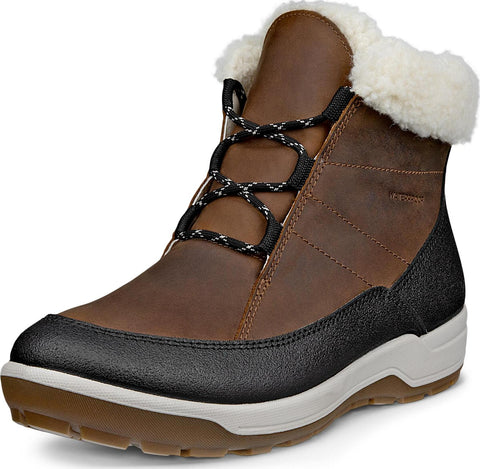 Ecco Bottes basses imperméables doublées chaudes Trace Lite - Femme