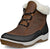Ecco Bottes basses imperméables doublées chaudes Trace Lite - Femme - Black - Camel