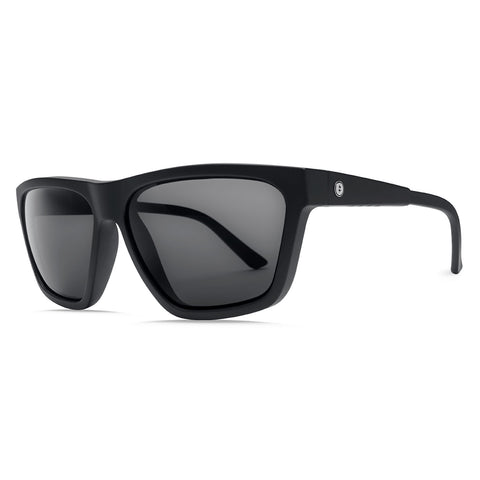 Electric Lunettes de soleil Road Glacier - Matte Black - Lentilles Polarisées Grey Plus - Homme