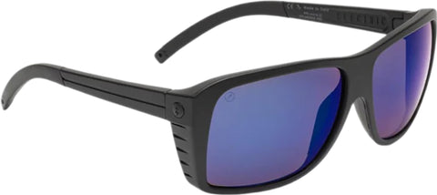 Electric Lunettes de soleil Bristol - Matte Black - Verres Blue Polarized Pro - Unisexe