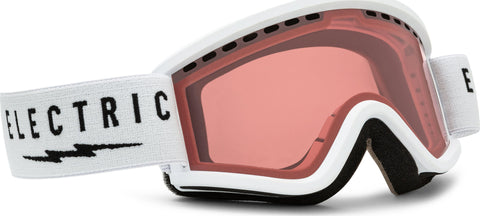 Electric Lunettes de ski EGV.K - Blanc mat - Lentille Rose - Jeune