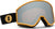 Electric Lunettes de ski Kleveland - Flood Black Gum - Lentille Silver Chrome - Silver Chrome