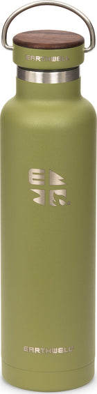 Earthwell Bouteille Woodie avec capuchon Walnut 650ml