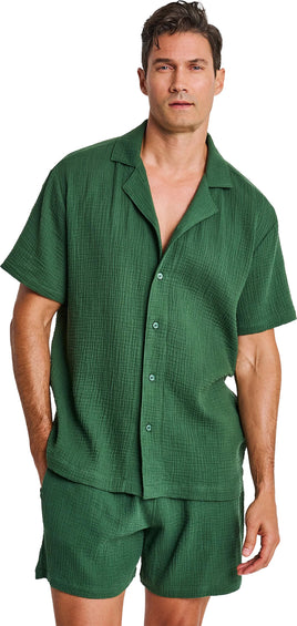 Everyday Sunday Chemise de plage en coton contrecollé - Homme