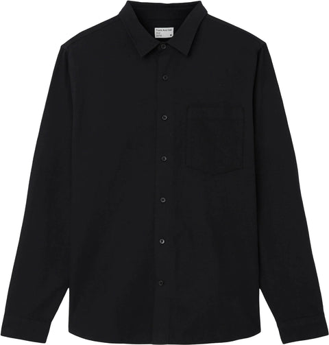 Frank And Oak Chemise flanelle en laine de yak - Homme