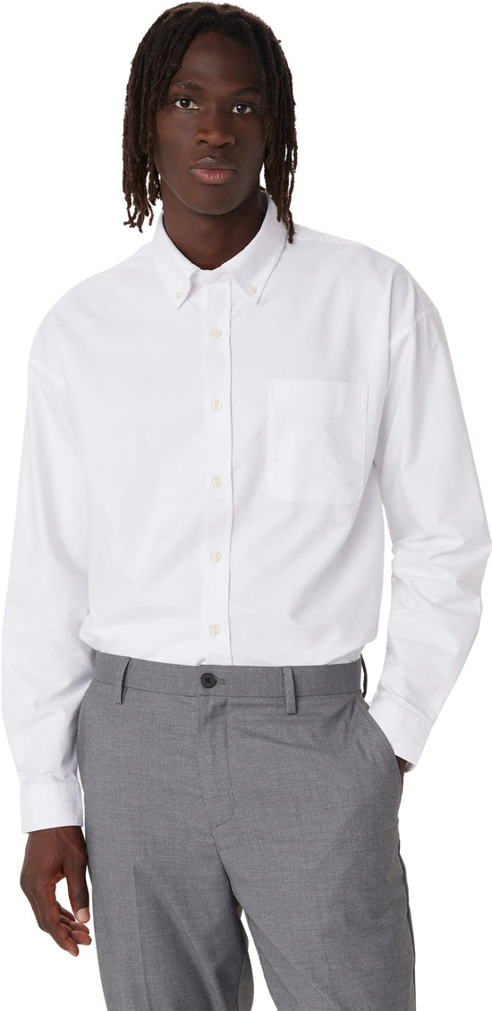 Frank And Oak Chemise ample Oxford Homme Altitude Sports