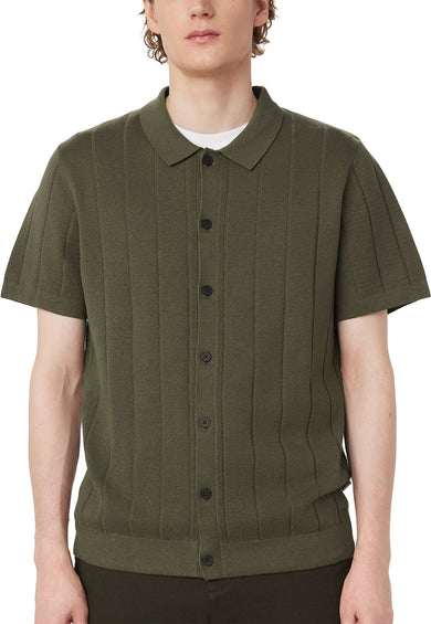 Frank And Oak Polo boutonné en tricot - Homme