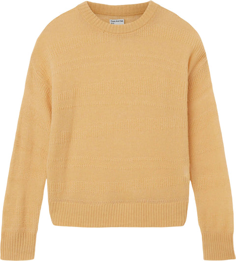 Frank And Oak Chandail à col rond ajouré - Femme