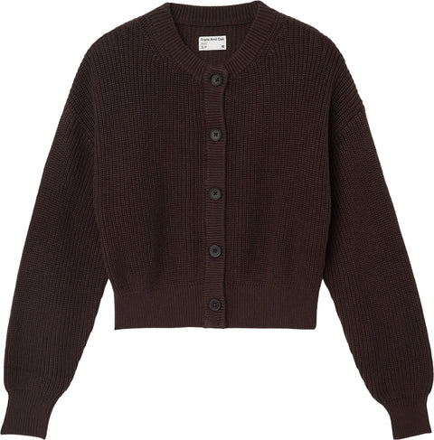 Frank And Oak Cardigan à col rond SeaCell - Femme