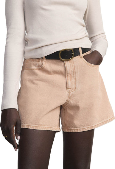 Frank And Oak Short ample en teinture naturelle Courtney - Femme