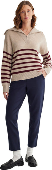 FIG Clothing Chandail 1/4 Zip Zina - Femme