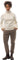 FIG Clothing Chandail 1/2 Zip Matelassé Astrid - Femme - Birch Heather